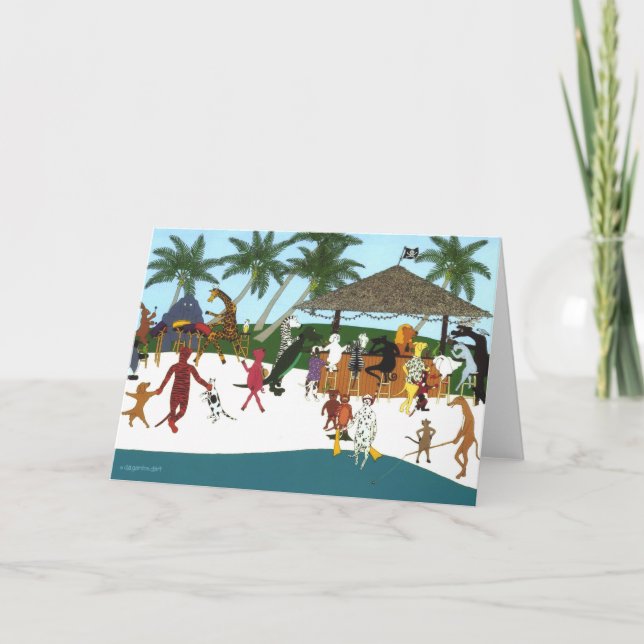 Zwei Teile Rum Karte (Vorderseite)