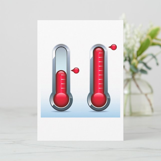 Zwei Thermometer Einladung (Von Creator hochgeladen)