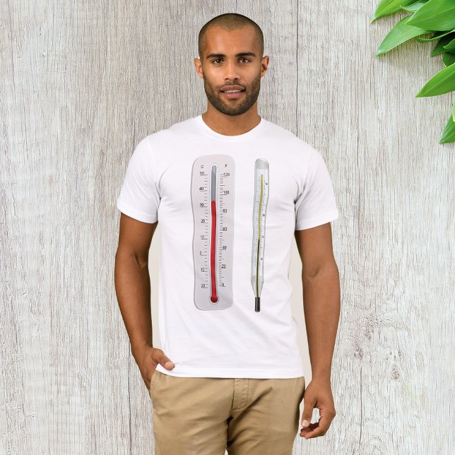 Zwei Thermometer Mens-T - Shirt (Von Creator hochgeladen)