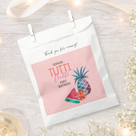 Zwei-Ti-Frutti-Kind's Geburtstagsparty Geschenktütchen