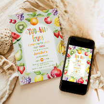 Zwei-Ti Frutti kleine Süsse Früchte 2. Geburtstag