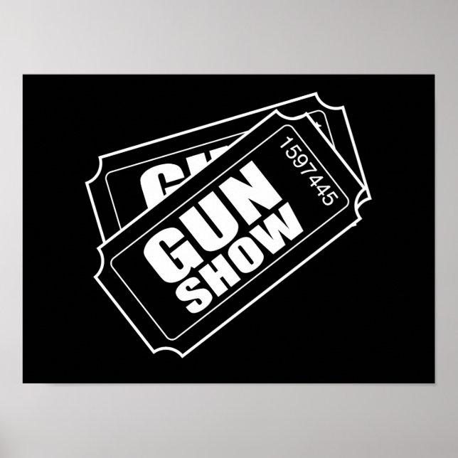 Zwei Tickets für die Gun Show Poster (Vorne)