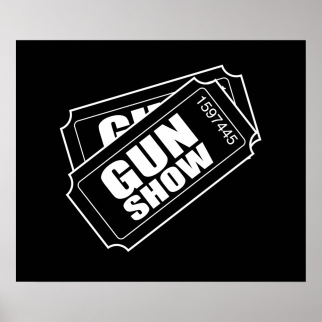 Zwei Tickets für die Gun Show Poster (Vorne)