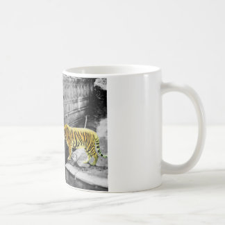 Zwei Tiger-Farbeffekt Tasse