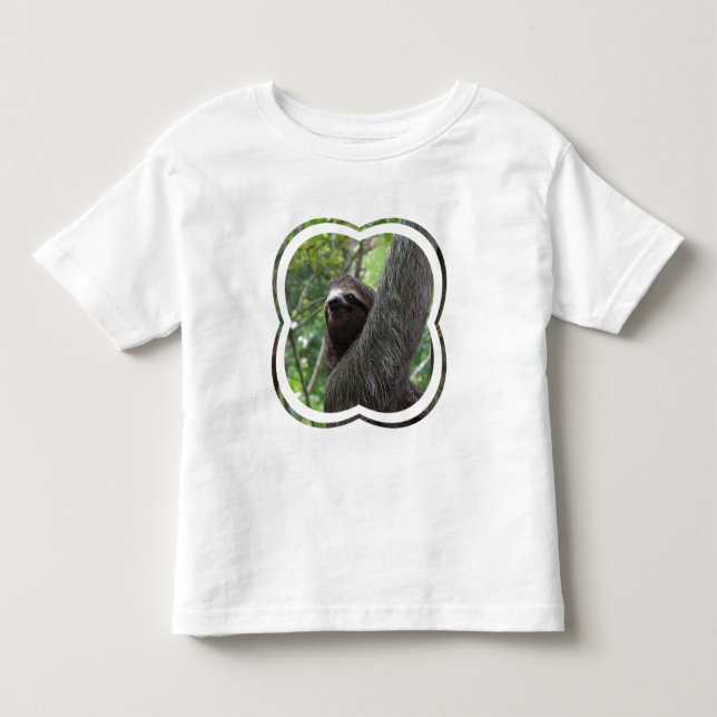 Zwei Toed Sloth-Kleinkind-T - Shirt (Vorderseite)