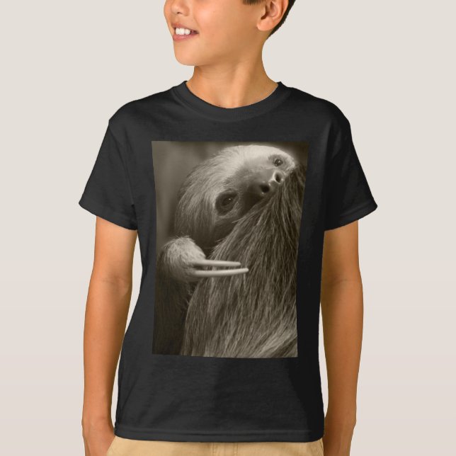 zwei toed Trägheit T-Shirt (Vorderseite)