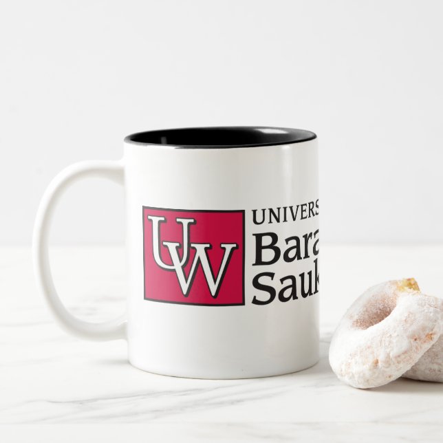 Zwei-Ton 11 Unze-Tasse Zweifarbige Tasse (Mit Donut)