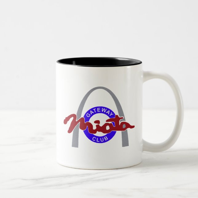 Zwei-Ton 11oz oder 15oz Doppelt-Logo-Tasse Zweifarbige Tasse (Rechts)