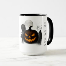 Zwei-Ton-Halloween-Tasse