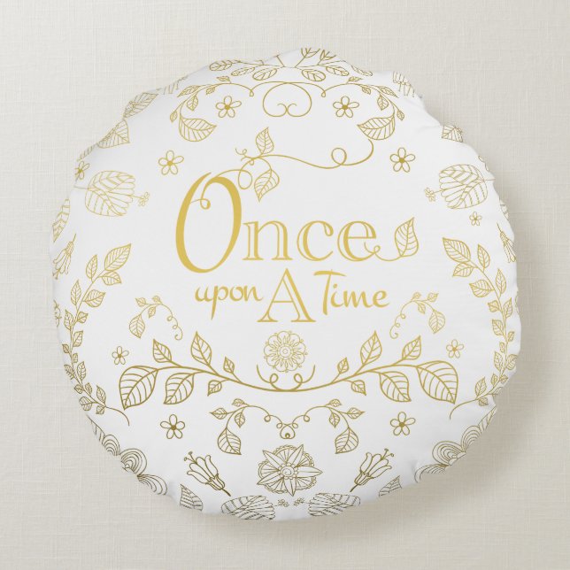 Zwei Töne auf einem Daumenspulver Rundes Kissen (Rückseite)