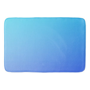 Zwei tone blaue Farbkombination Badematte