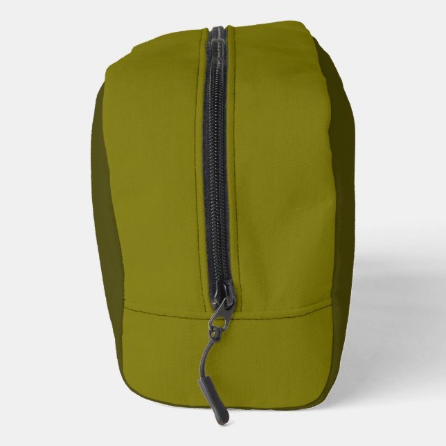 Zwei Tone Dschungel Green Toilettenbeutel Waschbeutel (Rechts)