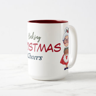 Zwei Töne Frau Claus Weihnachten Tasse