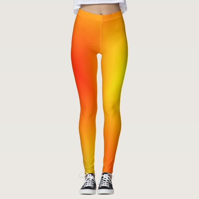 Zwei tone Frauen Leggings (Vorderseite)