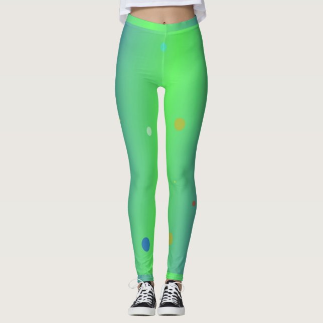 Zwei tone Frauen Leggings (Vorderseite)