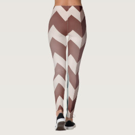 Zwei Töne geometrisch abstrakt überdimensioniert Z Leggings