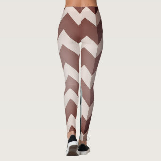 Zwei Töne geometrisch abstrakt überdimensioniert Z Leggings