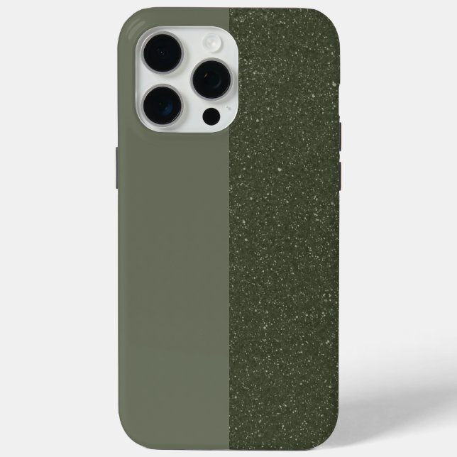 Zwei-Tone-Green-iPhone-Fall anpassen Case-Mate iPhone Hülle (Rückseite)
