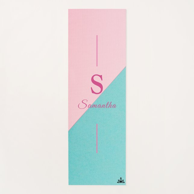 Zwei-Tone-individuell einstellbar Yogamatte (Vorderseite)