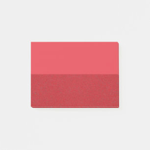 Zwei-Tone-Lärm-Textur Tomato Red Post-it® Notes Post-it Klebezettel