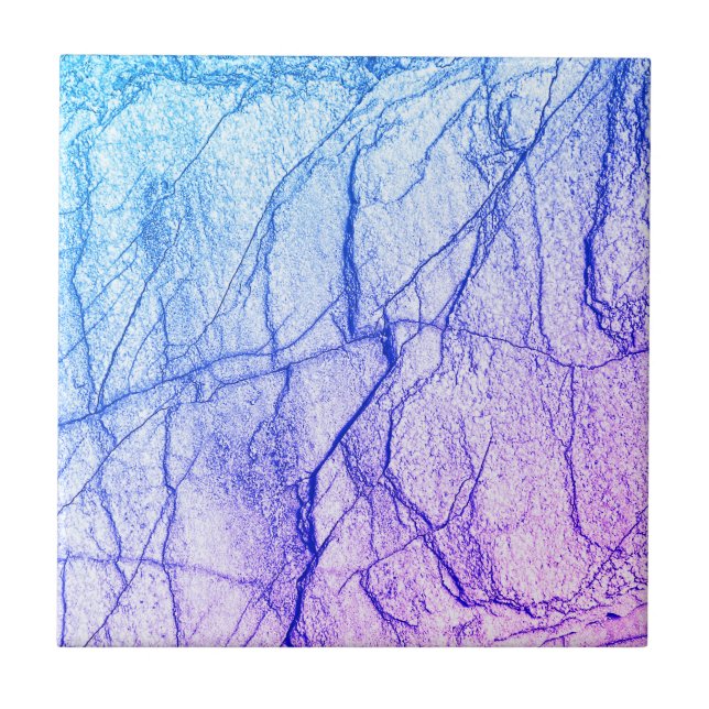 Zwei tone Lila Marmoraussehen Fliese (Vorderseite)