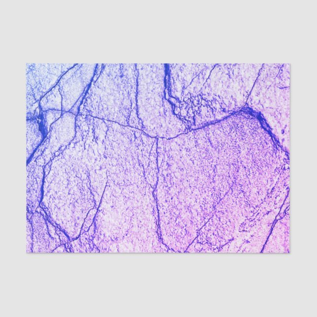 Zwei tone Lila Marmoraussehen Seidenpapier (Vorderseite)