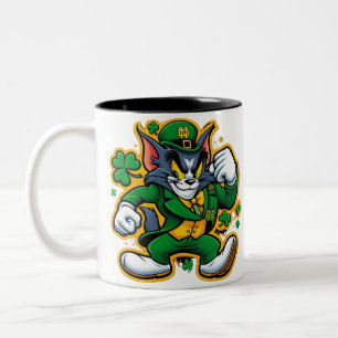 Zwei-Tone-Logo für Werbeaktionen für Personalisier Zweifarbige Tasse