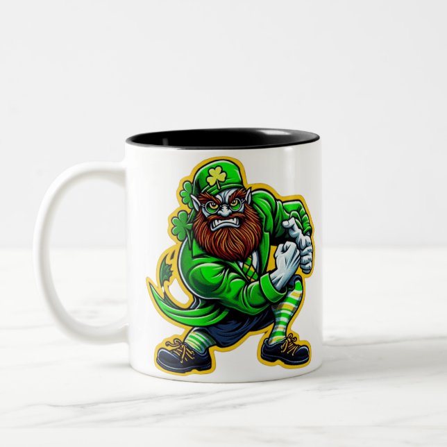 Zwei-Tone-Logo für Werbeaktionen für Personalisier Zweifarbige Tasse (Links)