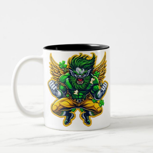 Zwei-Tone-Logo für Werbeaktionen für Personalisier Zweifarbige Tasse (Links)