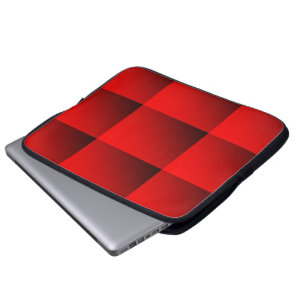 Zwei Tone Red Laptop Sleeve