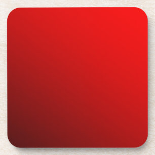 Zwei Tone Red Untersetzer