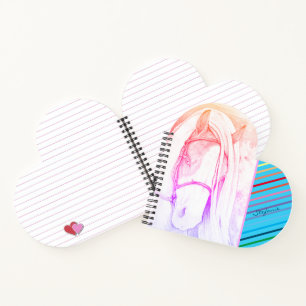 Zwei Tone (Regenbogen) Notizbuch