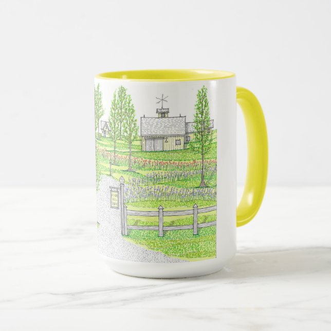 Zwei Tone Sunny Hill Tasse (VorderseiteRechts)