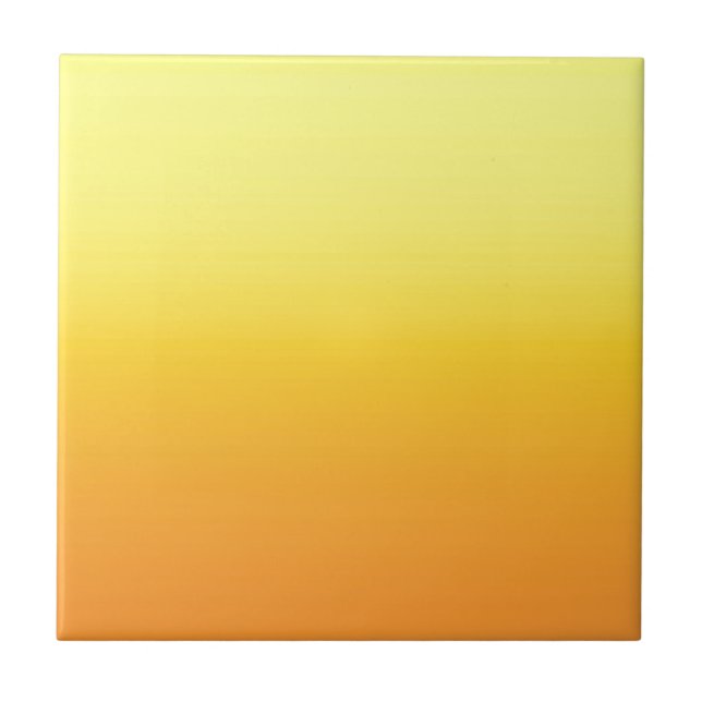 Zwei Tone Sunshine Gelb Fliese (Vorderseite)
