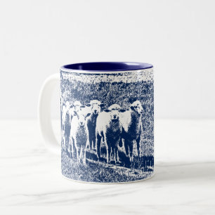 Zwei-Tone-Tasse, 325 ml Zweifarbige Tasse