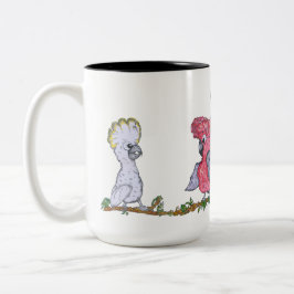 Zwei-Tone-Tasse, 444 ml - Cockatoo & Galah Zweifarbige Tasse
