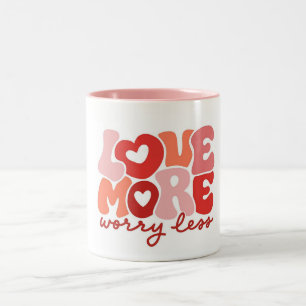 Zwei-Tone-Tasse für Motivierend Zitat, Inspirieren Zweifarbige Tasse