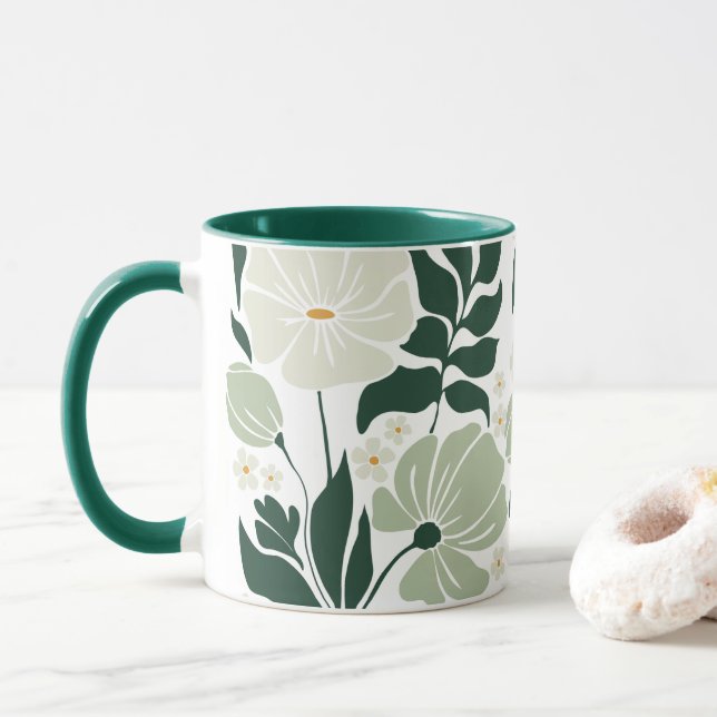 Zwei-Tone-Tasse Tasse (Mit Donut)