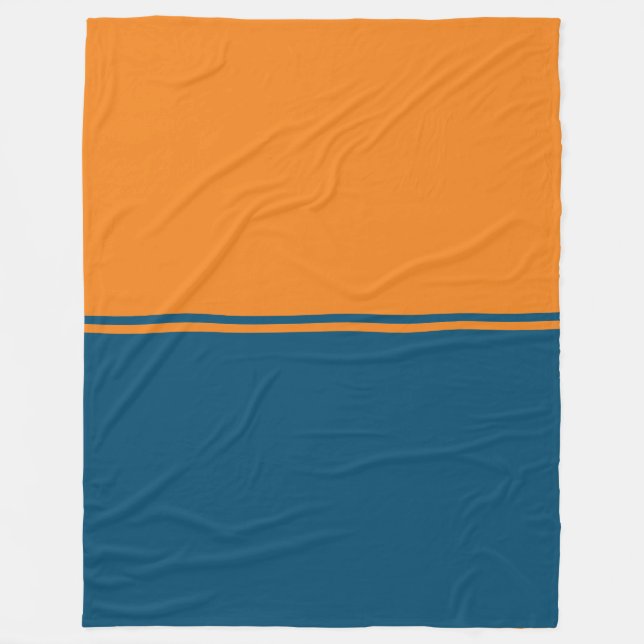 Zwei-Tone-Wirbel-Blanket Fleecedecke (Vorderseite)