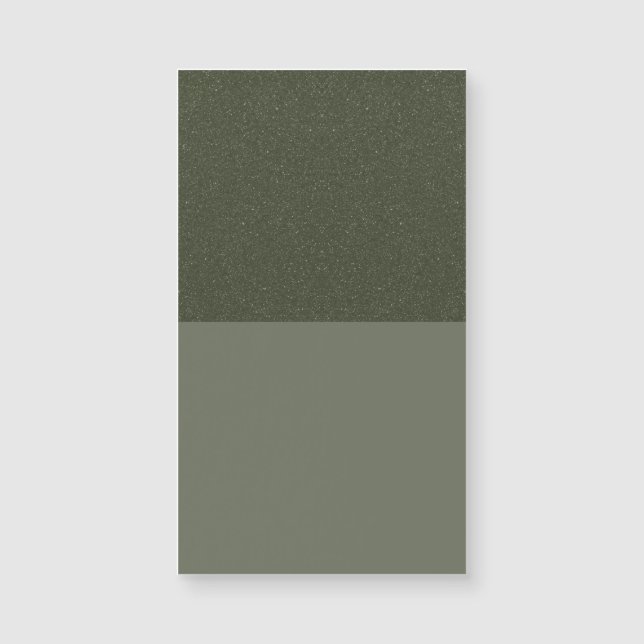 Zwei-Tonen-grüne Magnetkarte - anpassbar (Vorderseite)