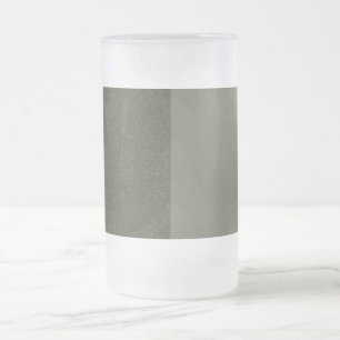 Zwei-Tonen-Moos-grüne Texturierte Bier-Tasse - Anp Mattglas Bierglas