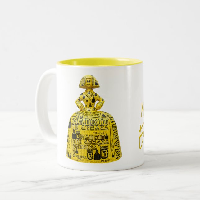 Zwei-Tonen-Tasse España Zweifarbige Tasse (Vorderseite Links)