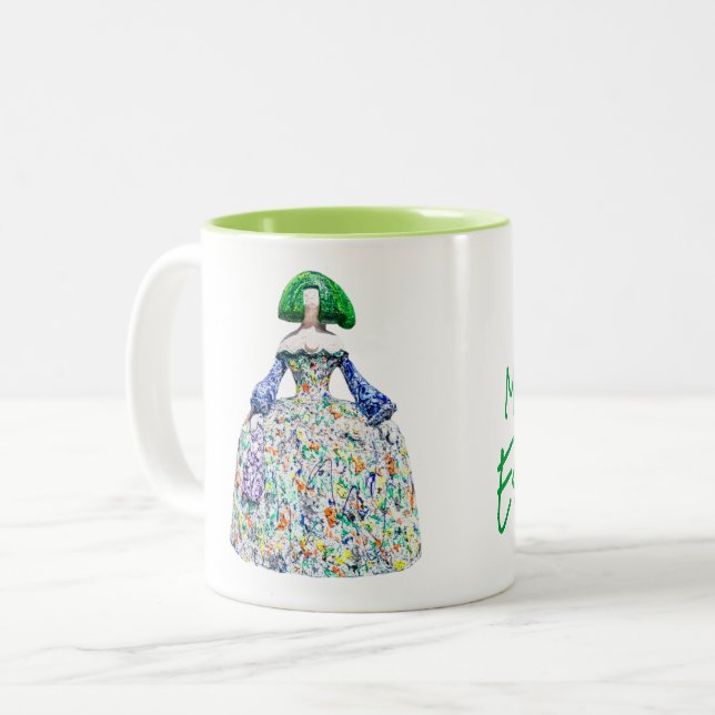 Zwei-Tonen-Tasse España Zweifarbige Tasse (Vorderseite Links)