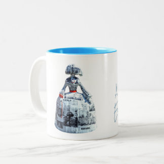 Zwei-Tonen-Tasse España Zweifarbige Tasse