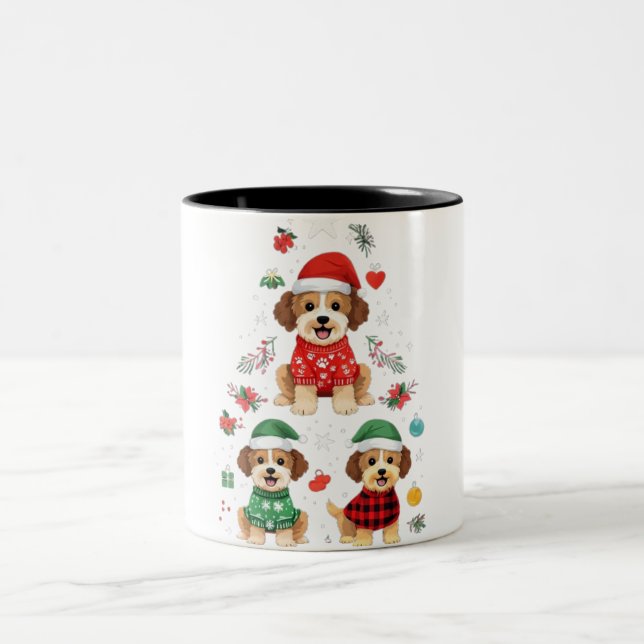 Zwei-Tonen-Tasse Kaffee Zweifarbige Tasse (Mittel)