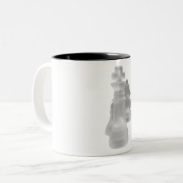 Zwei-Tonen-Tasse-Schach Zweifarbige Tasse