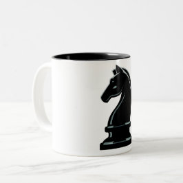 Zwei-Tonen-Tasse-Schach Zweifarbige Tasse
