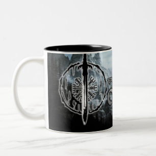Zwei-Tonen-Tasse, Valhalla Oliver   Rune Zweifarbige Tasse