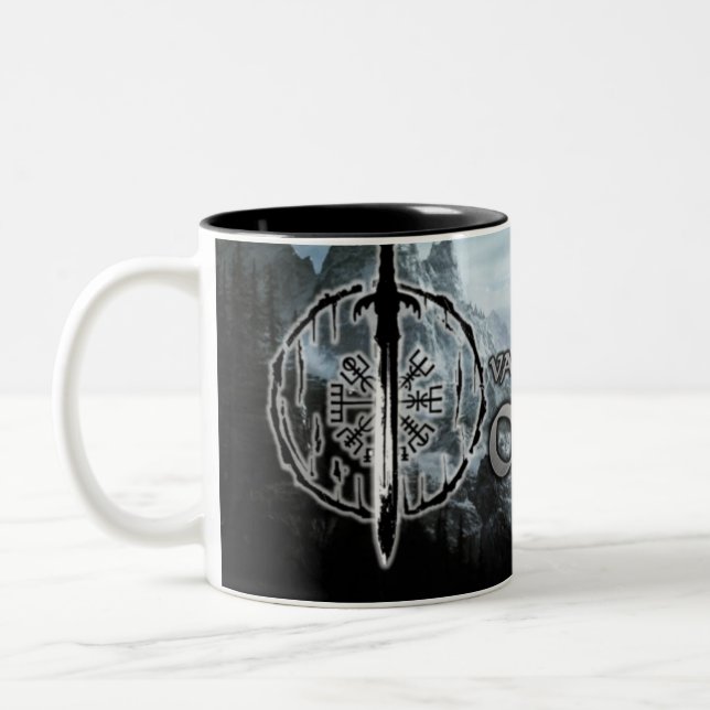Zwei-Tonen-Tasse, Valhalla Oliver | Rune Zweifarbige Tasse (Links)