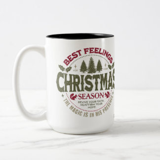 Zwei-Tonen-Tasse Zweifarbige Tasse